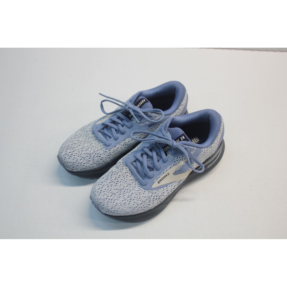 Brooks Adrenaline GTS 24 Women's 8.5 Blue Grey Stability Running Shoes